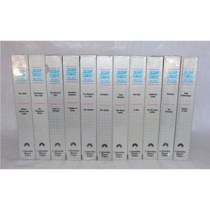 Star Trek The Next Generation Complete Season 2 - 11 VHS Tapes New & Used Cond